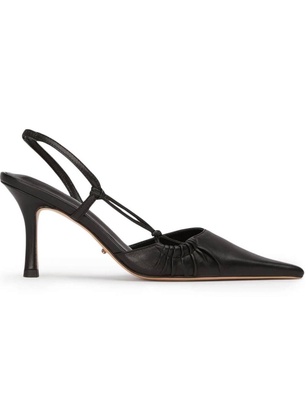 TONY BIANCO SAKAI HEEL IN BLACK NAPPA | SLIGHTLY USED